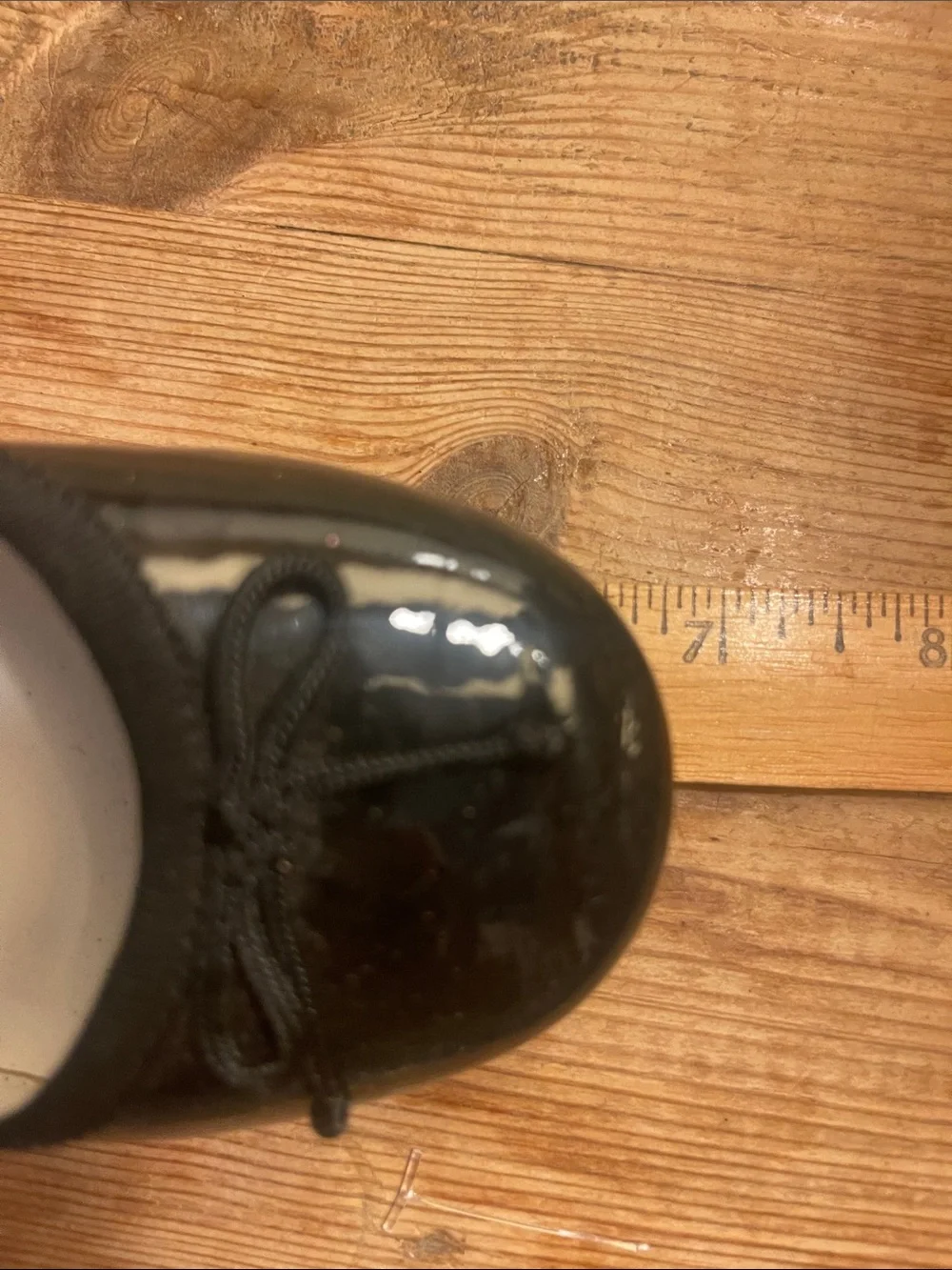 Nordstrom Girls Size 9M Kids Black Patent Mary Jane Flats with Bow NEVER WORN